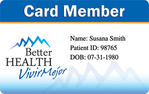 Better Health Member Card